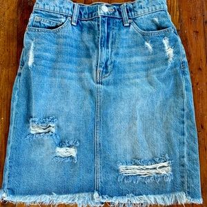 Gap denim skirt